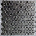 Argento grani hexagon 23x13x6 Мозаика Caramelle mosaic Alchimia